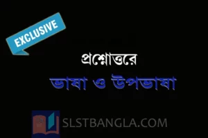 Read more about the article ভাষা ও উপভাষা – কিছু প্রশ্নোত্তর