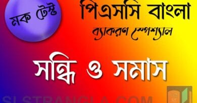 সন্ধি ও সমাস মক টেস্ট