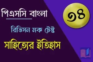 পিএসসি বাংলা মক টেস্ট ৩৪