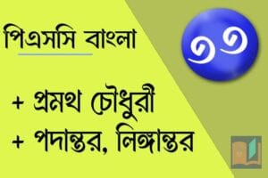 পিএসসি বাংলা মক টেস্ট ৩৩